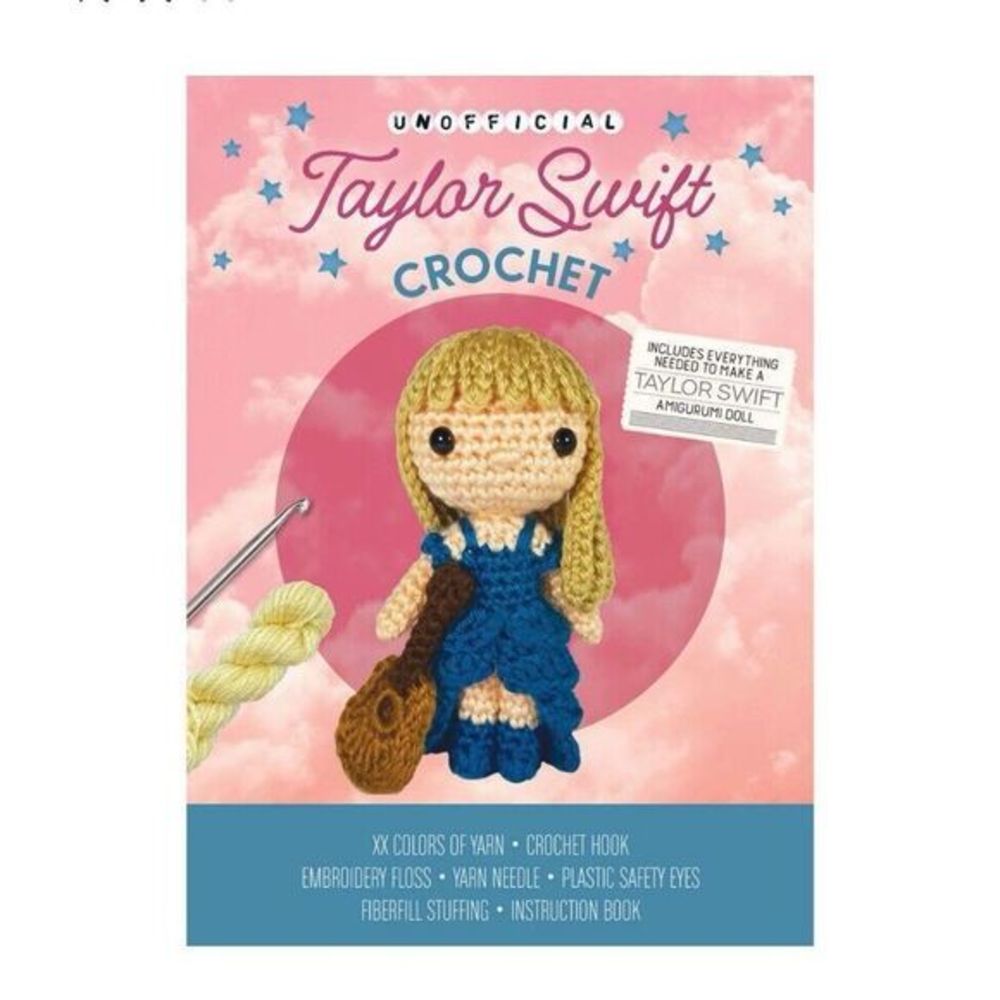 Taylor Swift Crochet Kit Amigurumi Doll Guitar Chartwell Books NIB Unofficial‎